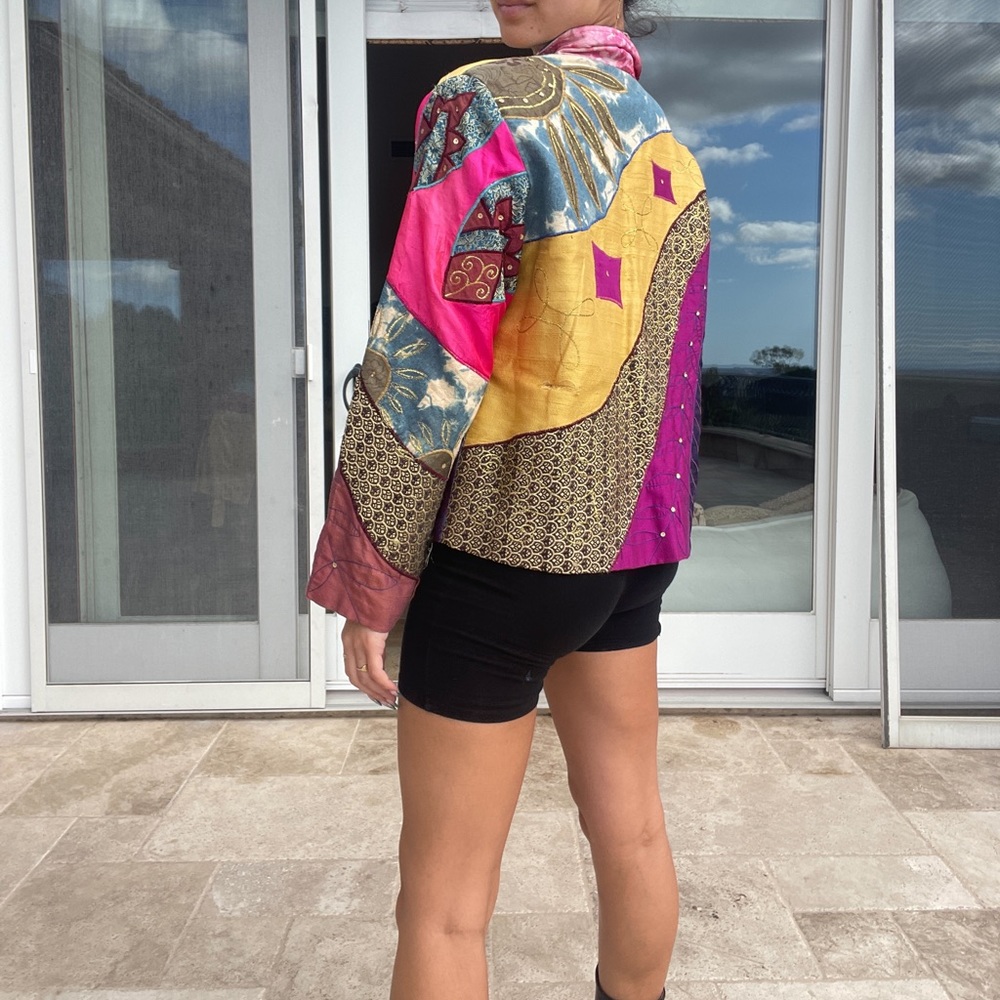 Colorful Embroidered Jacket - Picture 3 of 6